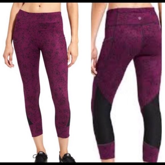 Athleta Floral Garden Relay 2.0 Crop Leggings - Picture 2 of 7